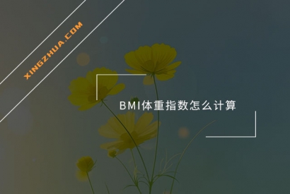 BMI体重指数怎么计算？