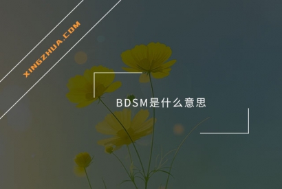 BDSM是什么意思？