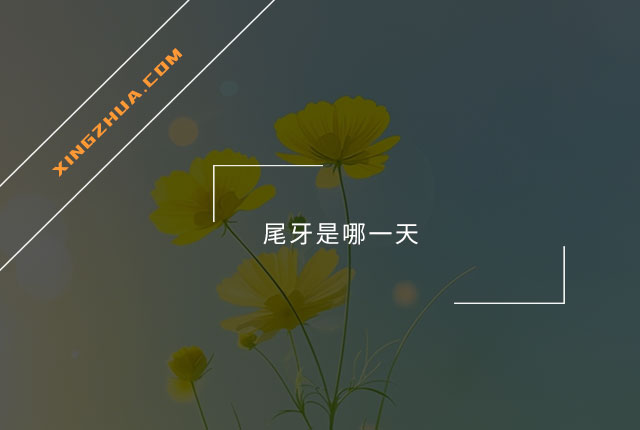 尾牙是哪一天？